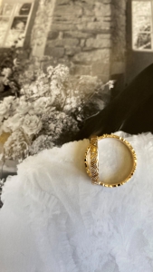 Trauringe  Gelbgold icematt